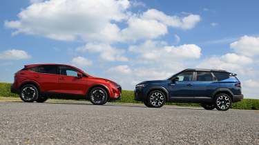 Dacia Bigster и Nissan Qashqai, профиль
